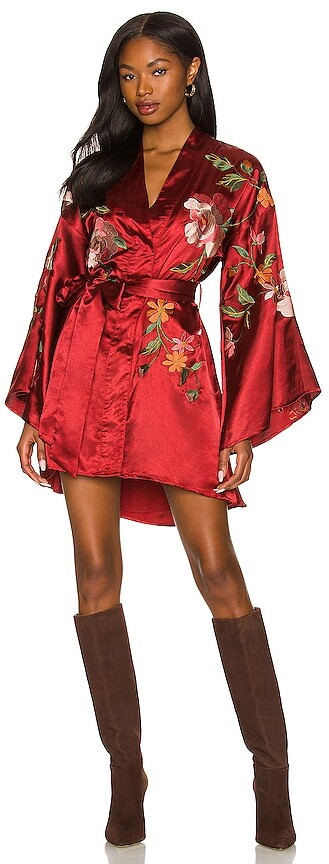 House Of Harlow x REVOLVE Mika Kimono Mini Dress - ShopStyle