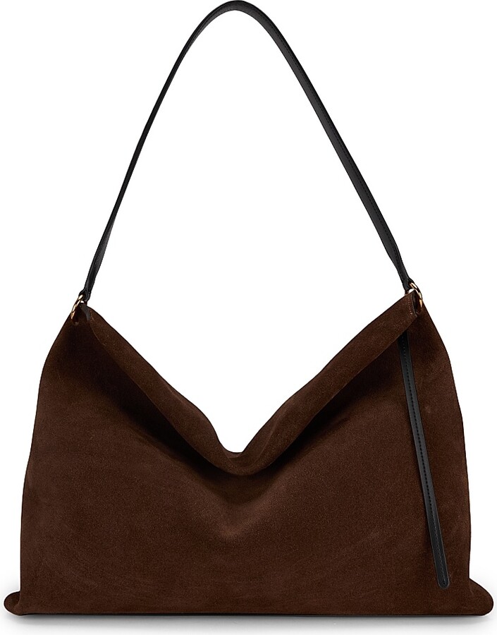 Wandler Women's Penelope Leather Tote Bag - Palissander Suede