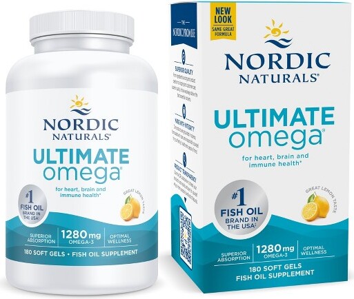 Nordic Naturals Lemon Omega-3 - Aids Heart Health and Immune Support ...