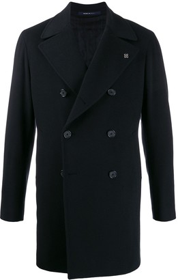Tagliatore Fitted Double-Breasted Coat