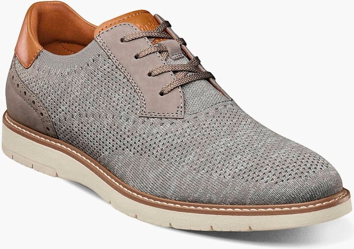 Men's Vibe Knit Oxford Shoes In Gray