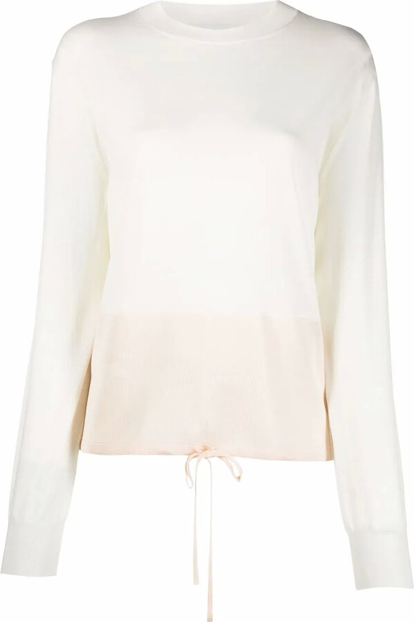 Jil Sander Drawstring Fine-Knit Jumper