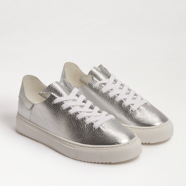 Sam edelman silver sneakers Clearance