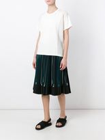 Thumbnail for your product : CÃ©dric Charlier CÃ©dric Charlier panelled T-shirt