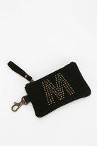 Thumbnail for your product : Urban Outfitters Ecote Suede Initial Zip-Pouch