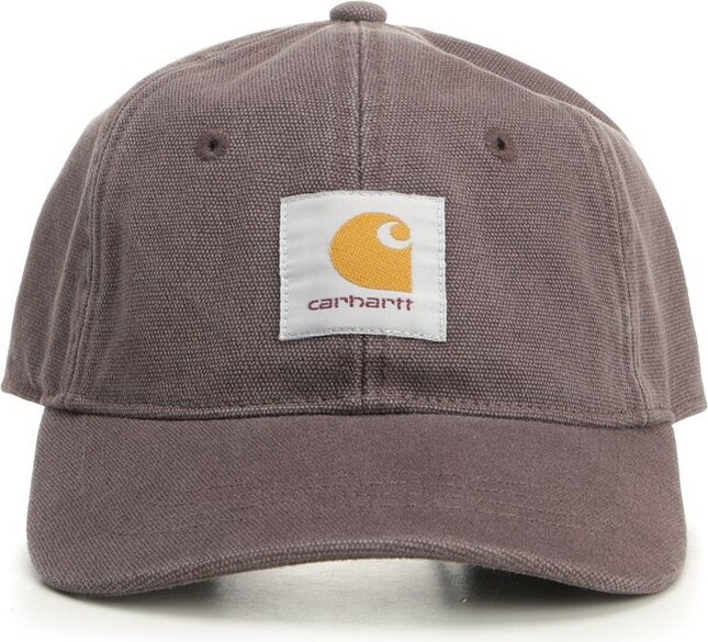 Carhartt Work In Progress Logo Canvas Baseball Cap