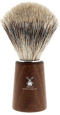 NEW Acacia wood shaving brush with best badger hair by The Design Gift Shop
