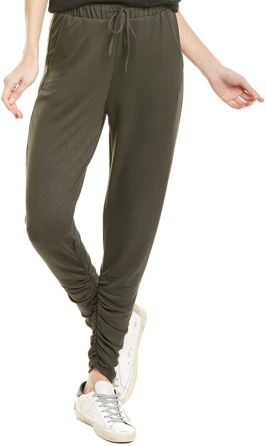 ruched pants womens