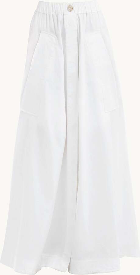 Co Parachute Skirt White Xs