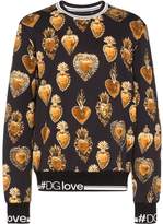 Thumbnail for your product : Dolce & Gabbana Sacred Heart print sweatshirt