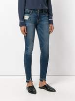 Thumbnail for your product : Frame ripped cuff skinny jeans