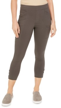 Style&Co. Style & Co Cropped Utility Pants, Created for Macy's