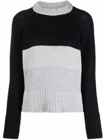 Thumbnail for your product : Antonella Rizza Patterned-Intarsia Knit Jumper