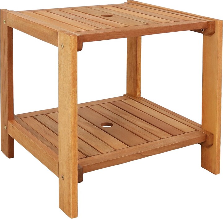 Sunnydaze Decor Sunnydaze Outdoor Meranti Wood with Teak Oil Finish