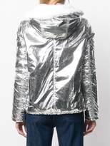Thumbnail for your product : Yves Salomon Army fur-lined hooded jacket