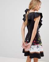 Thumbnail for your product : Ted Baker Shaelin Skater Dress in Opulent Fauna