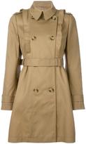 Red Valentino double breasted trench coat