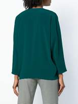Thumbnail for your product : Gianluca Capannolo slit neck blouse