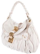 Thumbnail for your product : Miu Miu Leather Coffer Bag