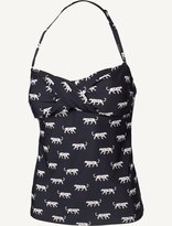 Thumbnail for your product : Fat Face Big Cat Bandeau Tankini Top