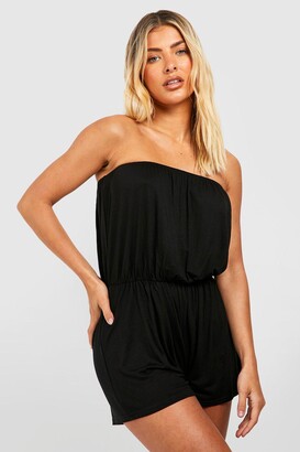 basic black romper
