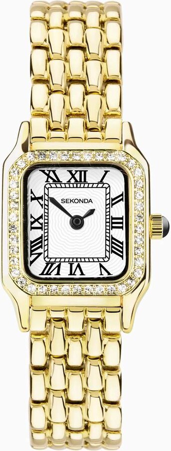 Sekonda analogue watch in gold ShopStyle