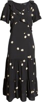Thumbnail for your product : Madewell Lazy Daisies Ruffle Tiered Maxi Dress