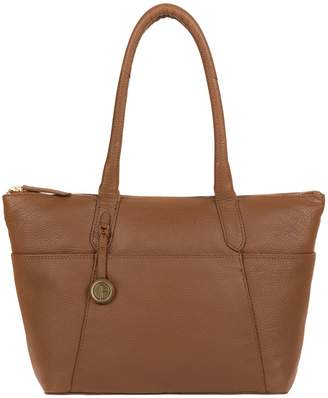 Pure Luxuries London - Dark Tan 'Eton' Leather Handbag