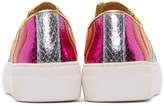 Thumbnail for your product : Charlotte Olympia Multicolor Metallic Purrfect Sneakers
