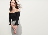 Thumbnail for your product : Dynamite Off-The-Shoulder Top with Bell Sleeves