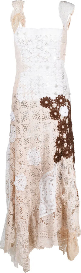 Marco Rambaldi Crochet Midi Dress - ShopStyle
