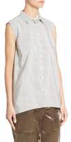 Thumbnail for your product : Brunello Cucinelli Silk Button Front Top