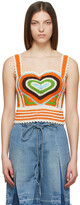 Thumbnail for your product : ANDERSSON BELL Orange Love Riri Tank Top