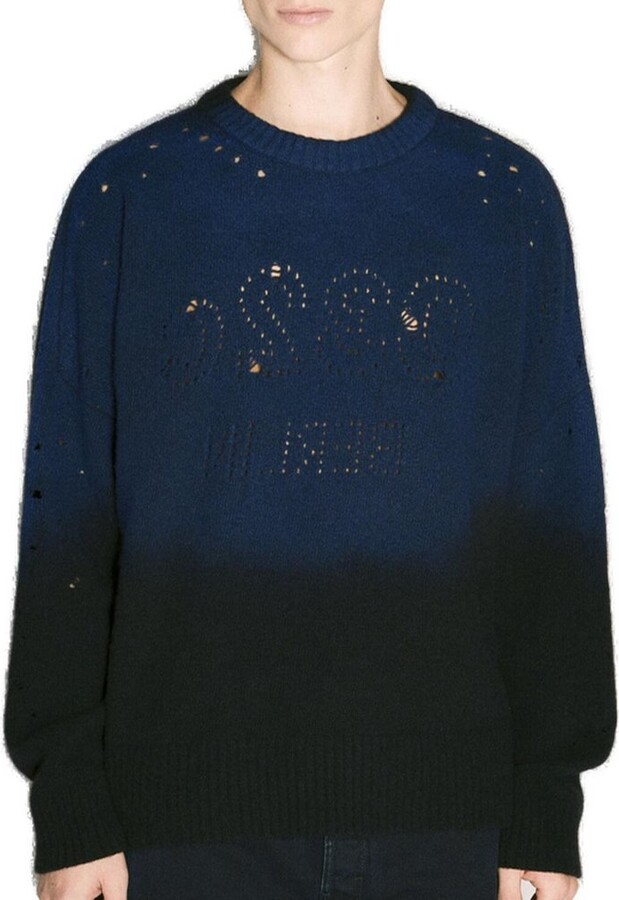 032c Lazer Selfie Distressed Jumper