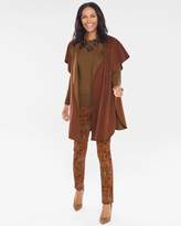 Thumbnail for your product : Two-Toned Reversible Faux-Suede Ruana