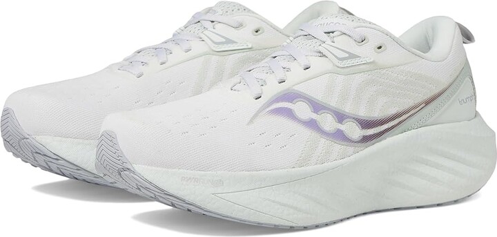 Saucony Triumph 22 Women's Running Shoes White/Foam : 11 B - Medium, Rubber