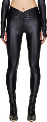 Versace Jeans Couture Black Doodle Leggings - ShopStyle