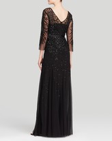 Thumbnail for your product : Adrianna Papell Gown - Beaded Illusion