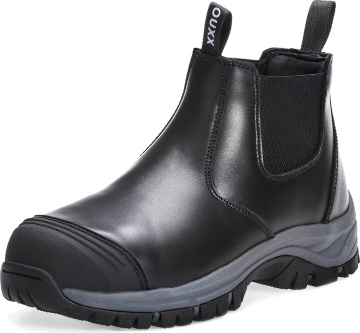 leather sole work boots