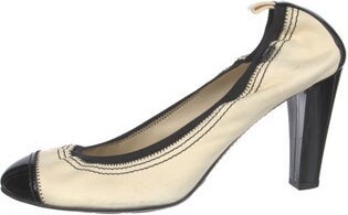 Chanel X Stretch Sprit Interlocking CC Logo Pumps