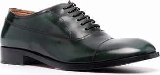 Maison Margiela waxed leather Oxford shoes