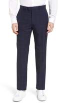 Thumbnail for your product : Theory Marlo Flat Front Plaid Wool Trousers