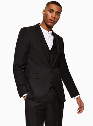 topman black blazer