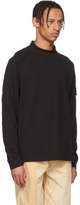 Thumbnail for your product : Stone Island Black Mock Neck Raglan Pullover