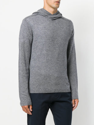 Emporio Armani knitted hoodie