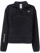 Thumbnail for your product : Nike Embroidered Fleece-Jumper