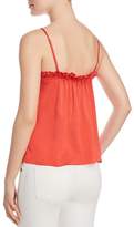 Thumbnail for your product : Rebecca Taylor Hammered Silk Sleeveless Top