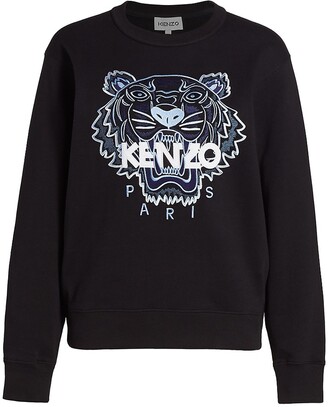 Kenzo Tiger Sweatshirt - Black | Shop the world's largest 