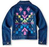 Thumbnail for your product : Flowers by Zoe by Kourageous Kids Jeweled Denim Jacket  - Girls 6-16