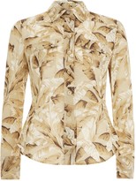 slim fit safari shirt